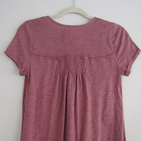 Cupio Top Small Pink Boho Tunic Casual Relaxed - Picture 6 of 10